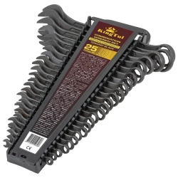 Набор ключей комбинированных 25пр. KINGTUL KT-5262MP Black
