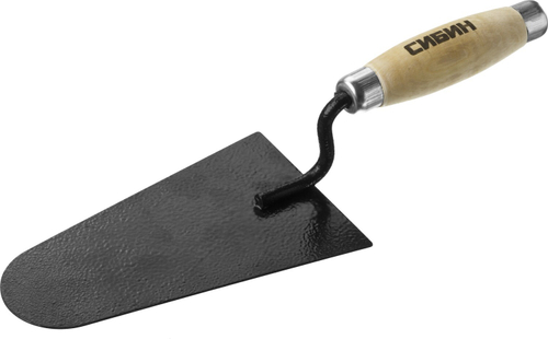 Кельма каменщика СИБИН с деревянной усиленной ручкой, КК