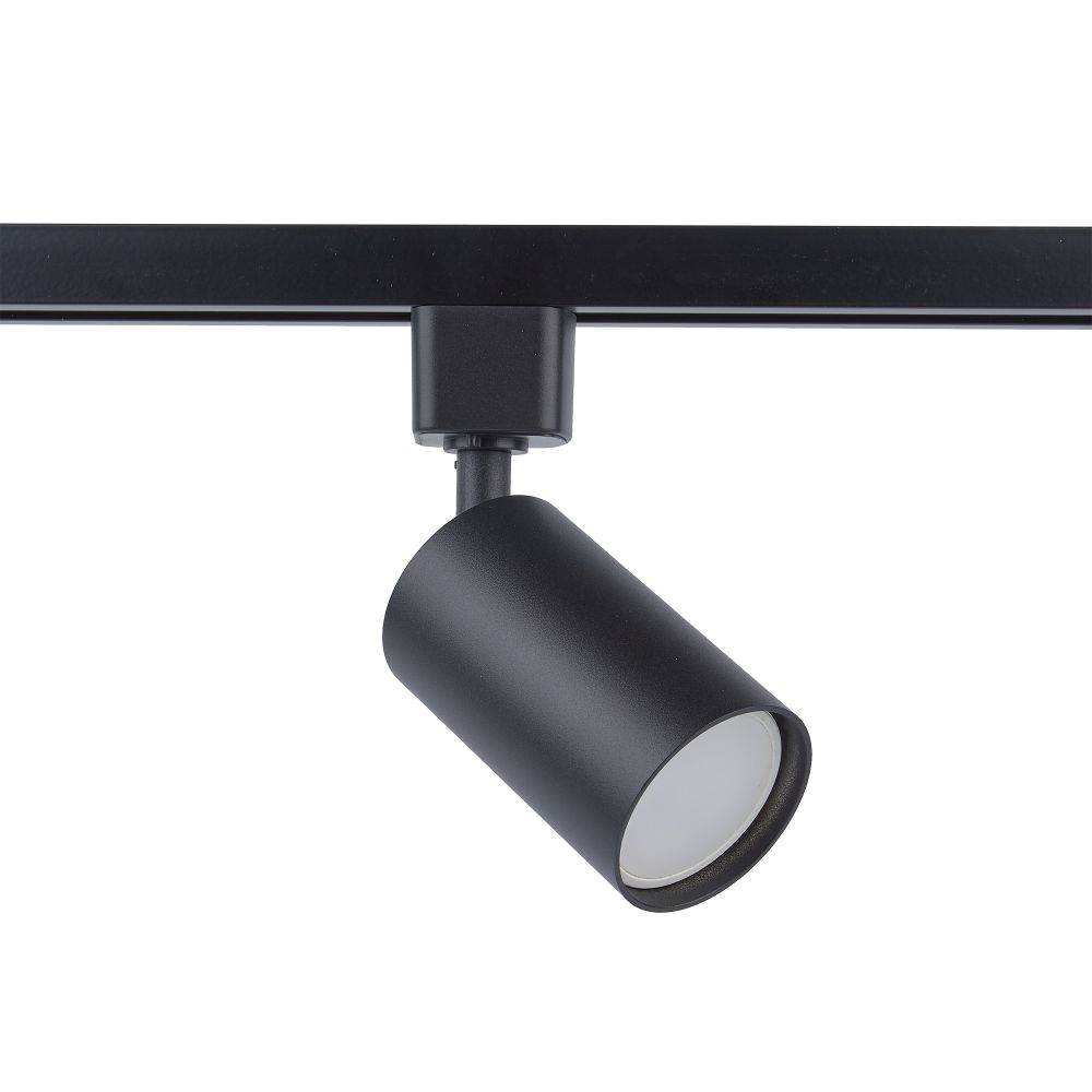 UBL-Q324 GU10 BLACK Светильник-прожектор трековый. Под лампу GU10. Корпус черный. ТМ Volpe