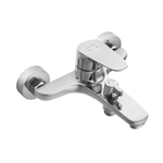 Смеситель Santek Форт для ванны с душем, с аксессуарами, хром, WH5A10004C001