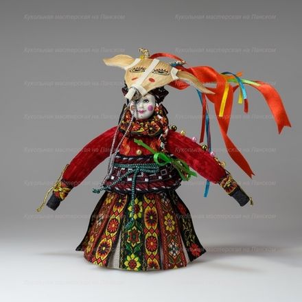 Шутейная кукла "Масленица-коза"