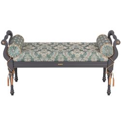 Банкетка Флоренция Серый Каледония Даймонд Минт