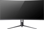 Монитор Hisense 34" 34G6K-PRO черный VA LED 1ms 21:9 HDMI M/M матовая 4000:1 280cd 89гр/89гр 3440x1440 180Hz FreeSync Premium DP 2K 6.75кг