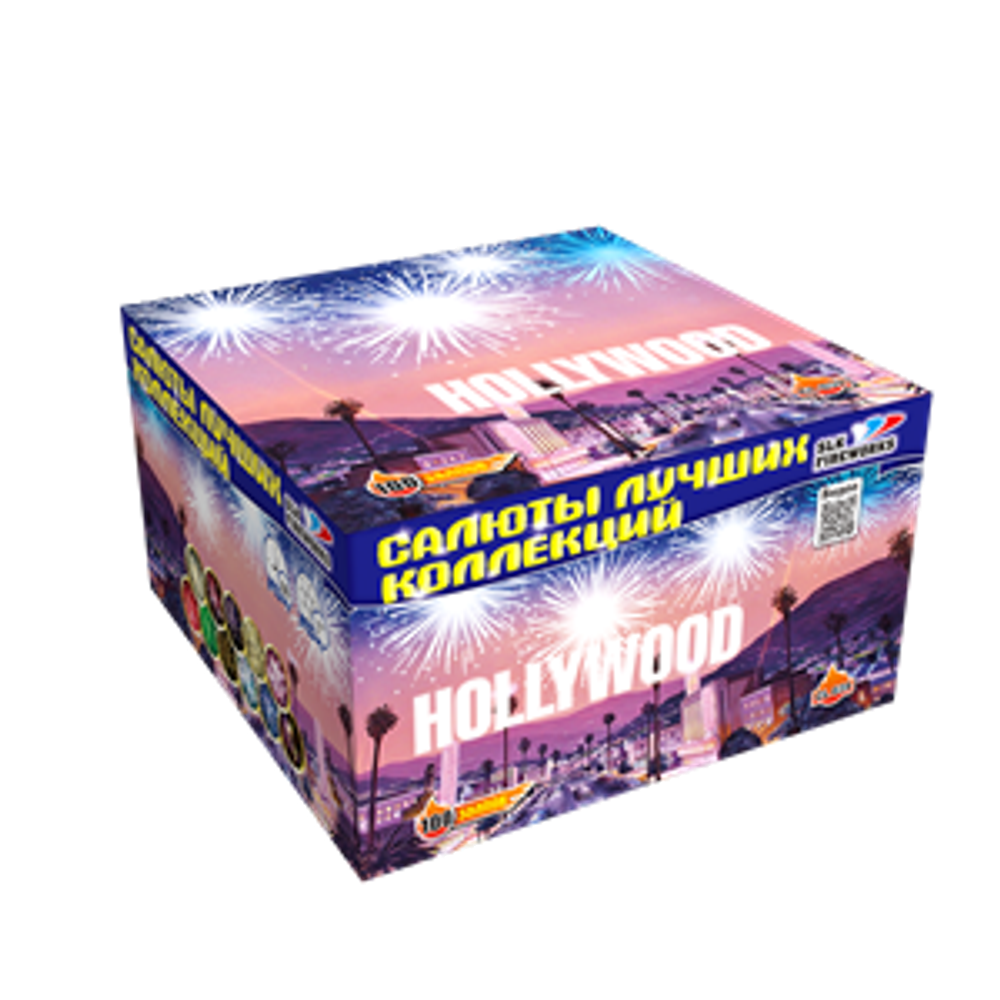 Фейерверк, батарея салютов Hollywood / Голливуд 100 х 1"