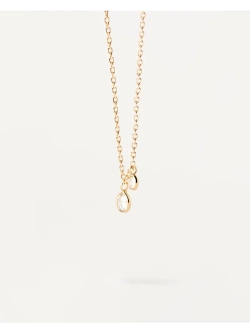 Колье Bliss серебро 925 пробы покрытое золотом