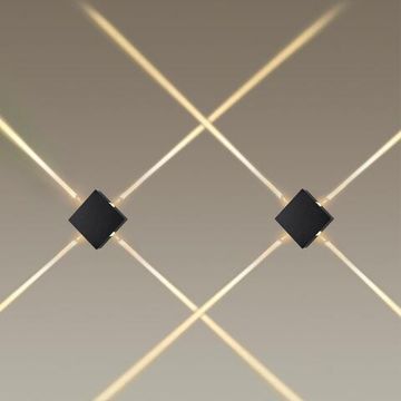 4259/8WL HIGHTECH ODL21 383 черный/металл Настенный светильник IP20 LED 8W 299Лм 3000K VISTA