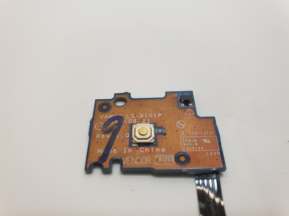 Кнопка включения Dell 15R 5537, LS-9101P