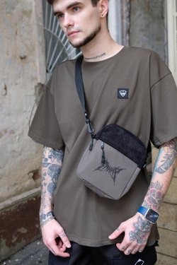 Cумка Тайна Logo DL1 Черный / Хаки