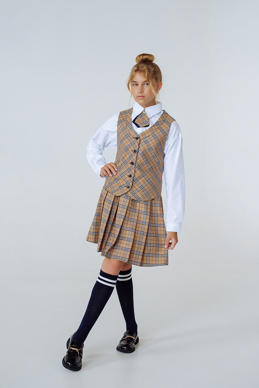 Юбка школьная "Лакомка" коллекция "Галактика Эконом"