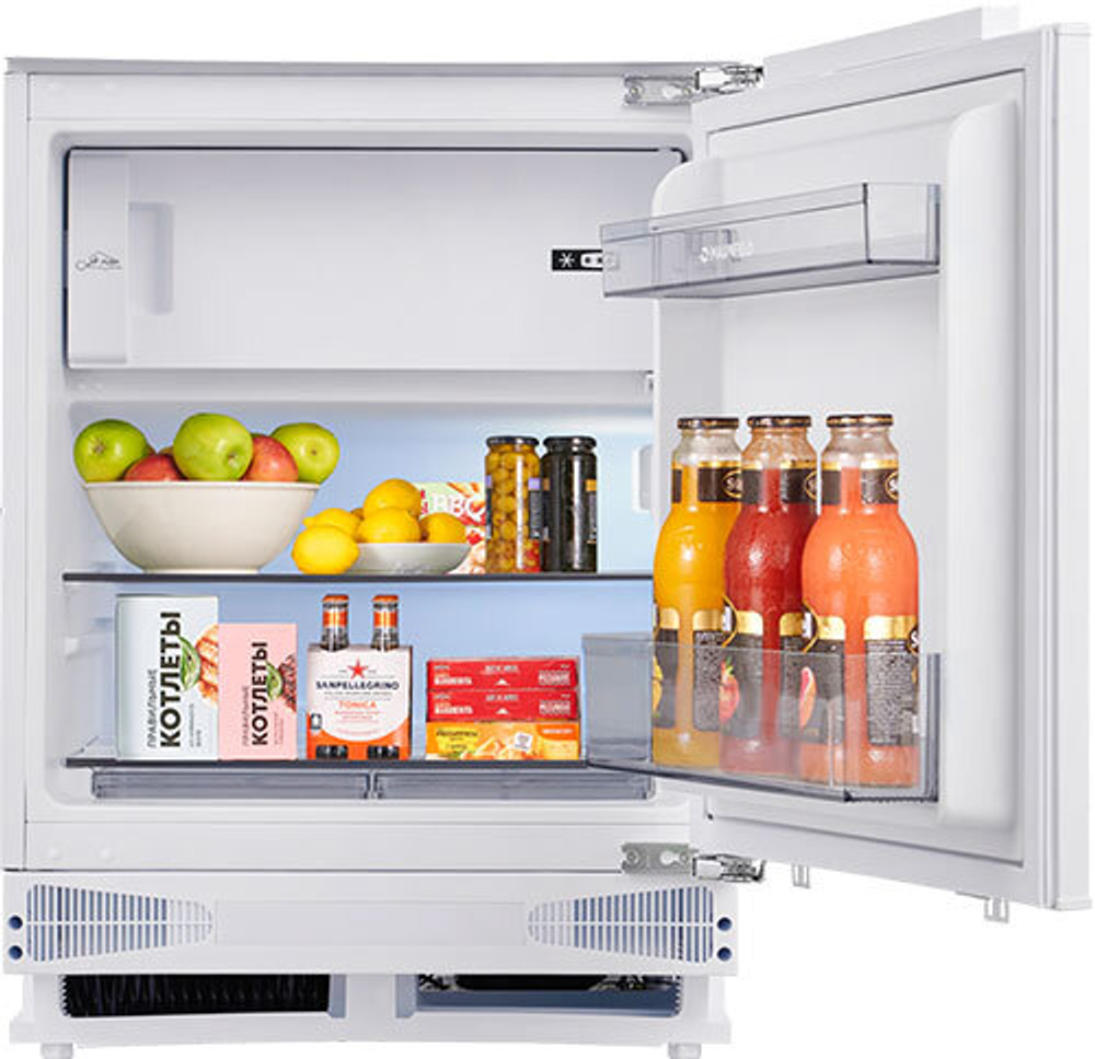 Встраиваемый однокамерный холодильник Maunfeld MBF88SWGR Inverter