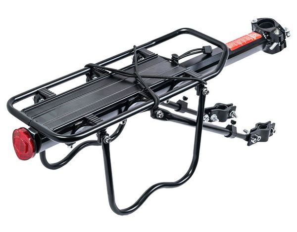 Багажник под подседельный штырь с креплениями на перо рамы 24-28