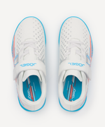 Бутсы зальные Evofly IN Talant White/blue, детский