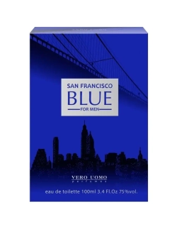 Туалетная вода San Francisco Blue духи мужские 100 мл