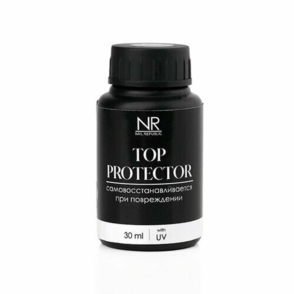 Nail Republic Protector top с UV-фильтром, 30 мл