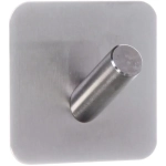 Крючок из нержавеющей стали на липкой основе 3М «БАСТОФ», форма квадрат, нагрузка до 5кг/4,5см