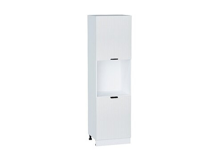 Шкаф пенал с 2-мя дверцами под технику Евро Лайн