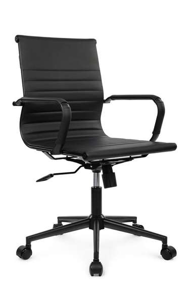 Кресло Хьюго RCH 6002-2SEB Черный/Металл Черный