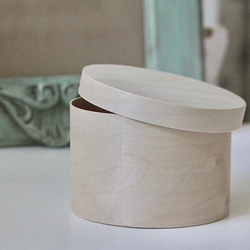 Коробочка-цилиндр из шпона