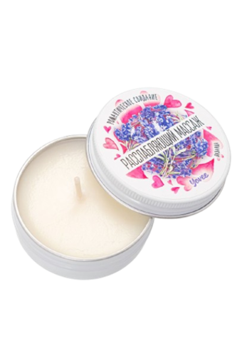 Массажная свеча Yovee «Расслабляющий массаж», Лаванда