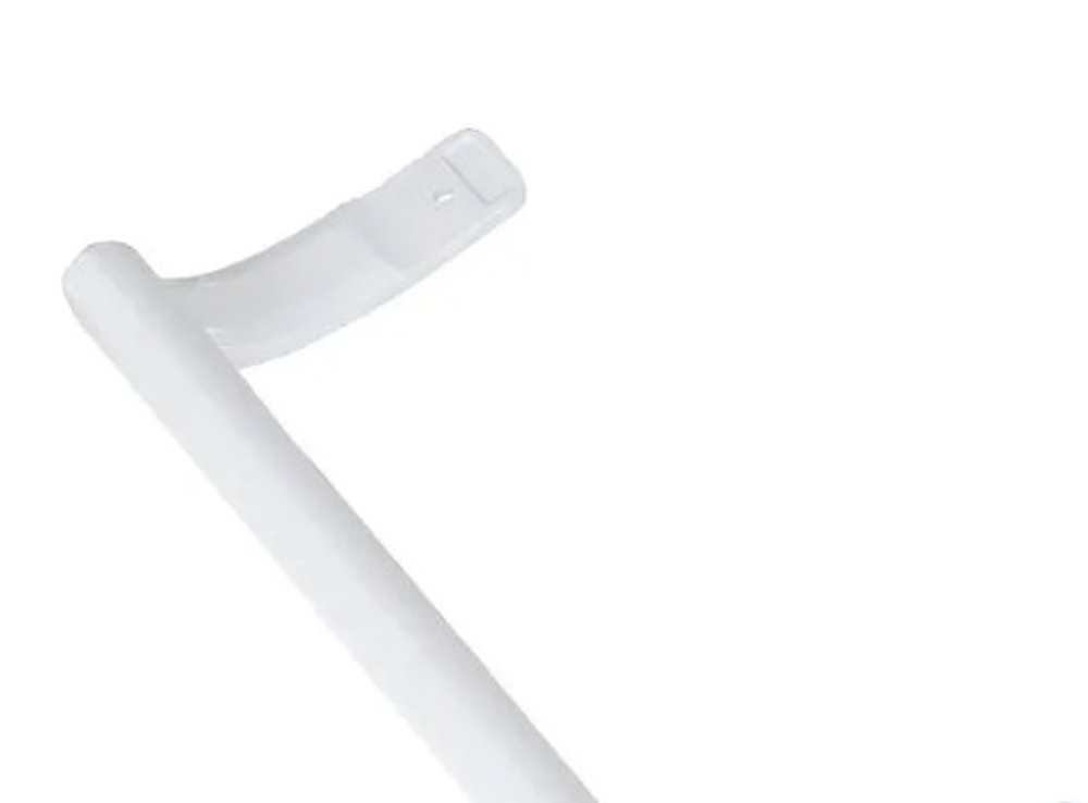 Ручка Бирюса 129-136 (верх 0030050002М и низ 0030050001М) серебро