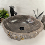 Раковина из мрамора Erozy Grey EM-65524 52*42*15 0887