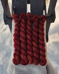 Носочная пряжа с пухом яка "Тибетский монастырь" (мини)