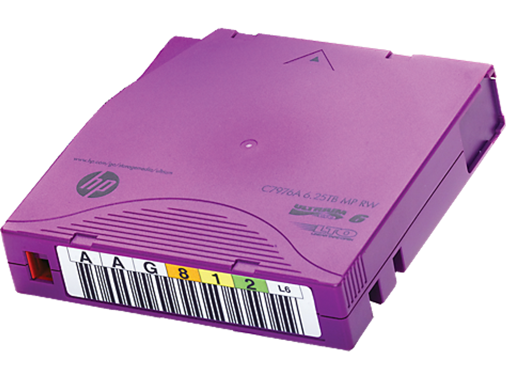 Картридж HPE Ultrium LTO6 6.25TB (C7976AN)