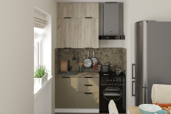 Кухонный гарнитур Альба мини 1000мм