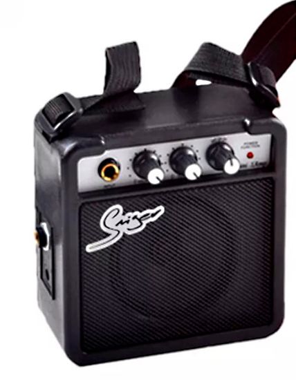 Гитарный комбоусилитель, портативный, 5Вт Smiger TG-5-BK