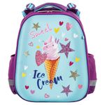 Ранец ЮНЛАНДИЯ EXTRA, с дополнительным объемом, "Icecream", 229929