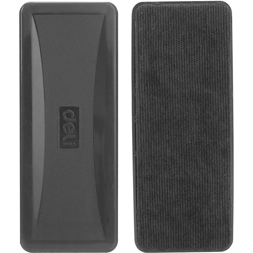 Губка магнитная для маркерных досок Deli 125 x 50 мм.