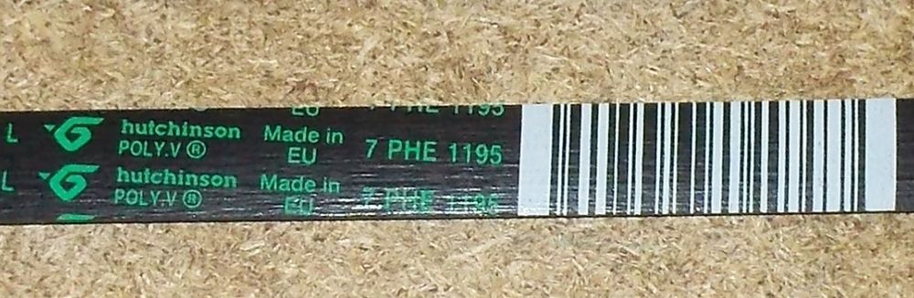 Ремень для стиральной машины Indesit/Ariston 1195H7/H8 - 089652