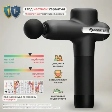 Перкуссионный массажер Booster U1