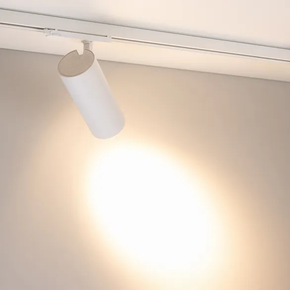 Светильник LGD-GERA-4TR-R90-40W Warm3000 (WH, 24 deg, 230V) (Arlight, IP20 Металл, 5 лет) 055159