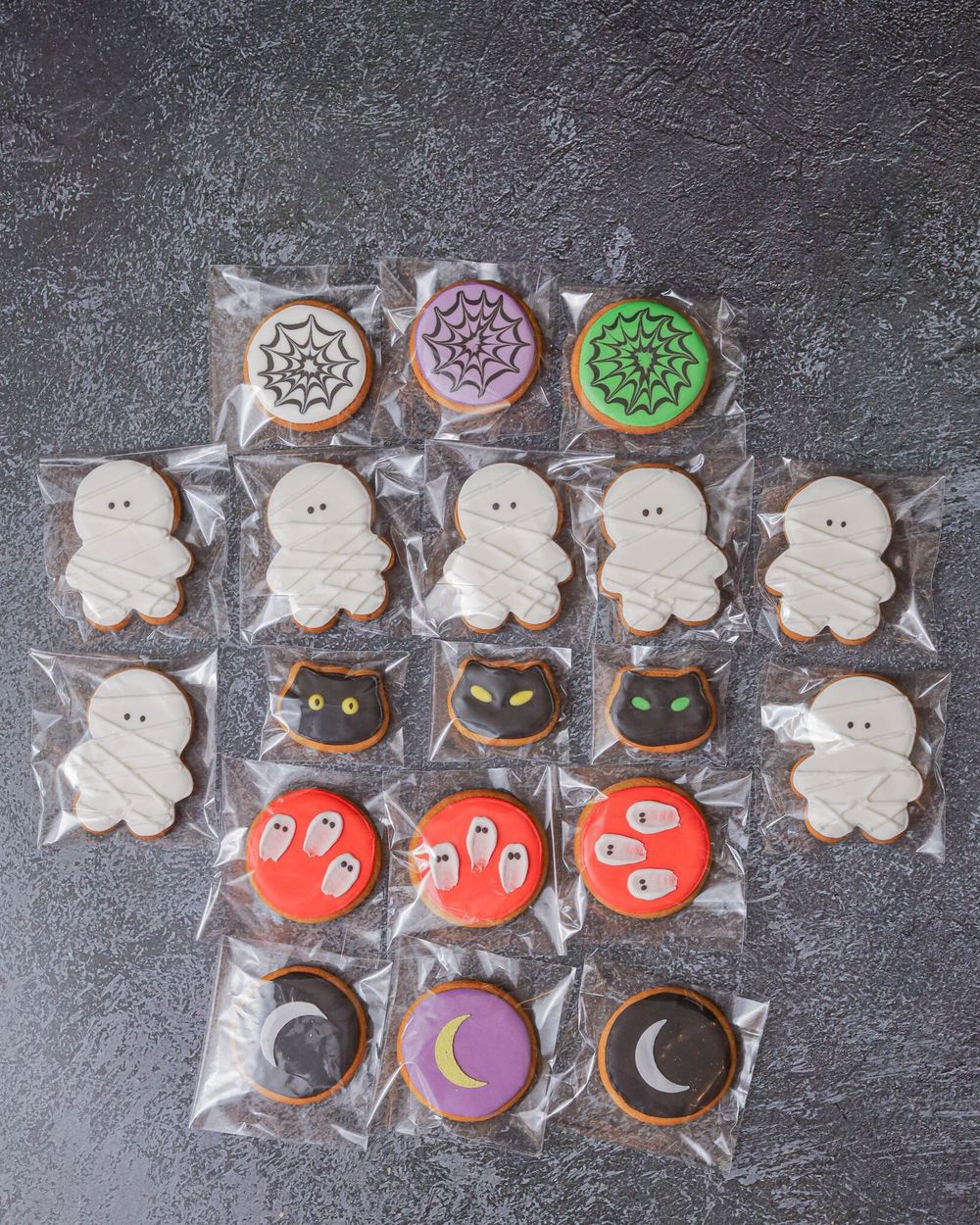 Набор имбирных пряников "Мумии", 6 шт.