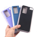 Панель для Samsung Galaxy S21 Ultra, SoftTouch, 007002 Светло-синий