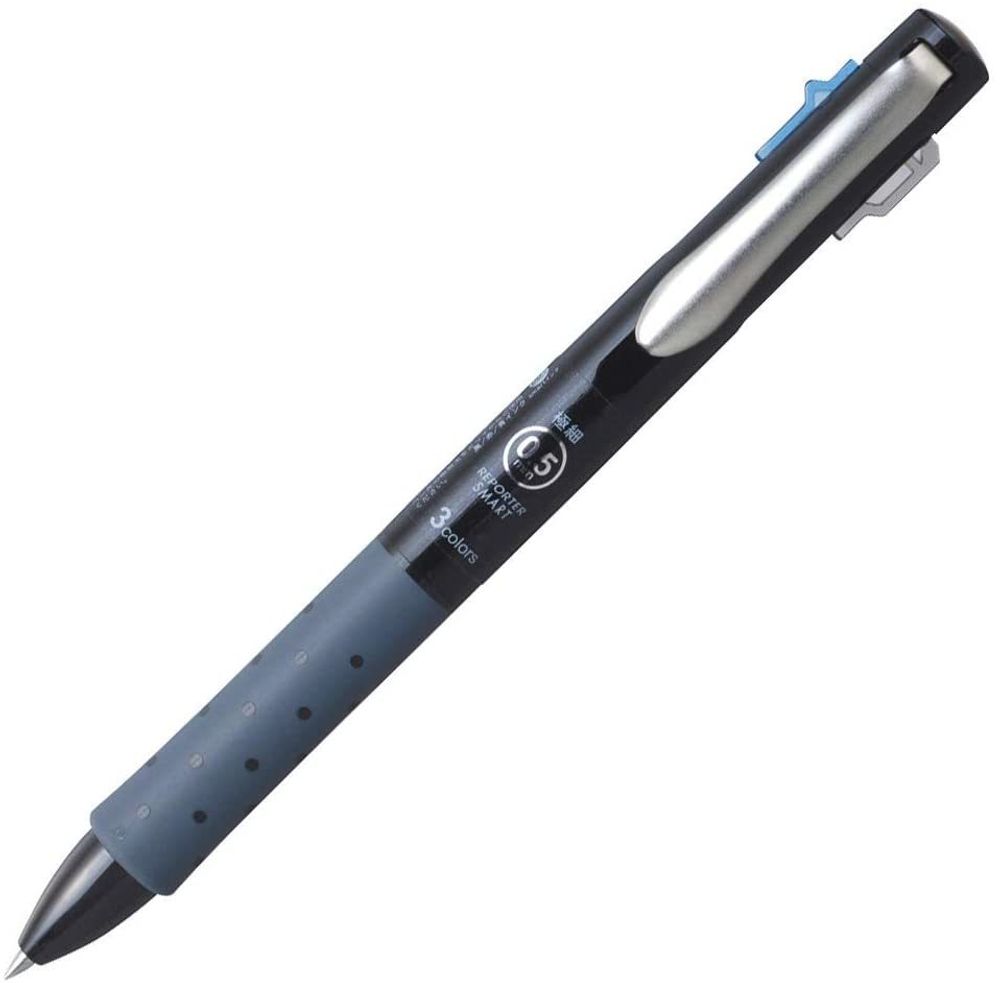 Трёхцветная ручка Tombow Reporter Smart 0.5 чёрная