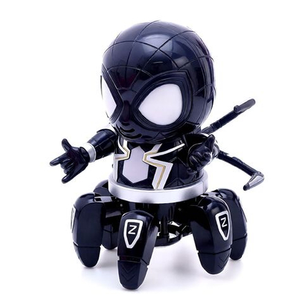 Танцующий робот Человек-паук Осьминог красный с музыкой и светом