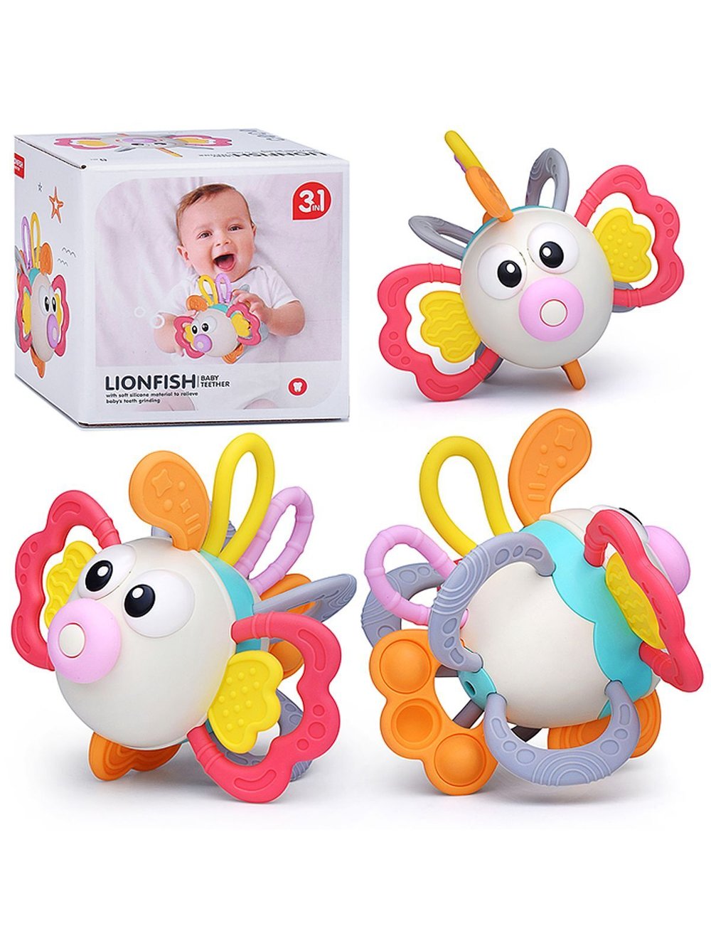 Игрушка для малышей "Грызунок Рыбка" (6059)