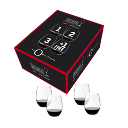 Набор бокалов для красного вина 4шт 600 мл Riedel O Buy 3 Get 4 Cabernet/Merlot вид