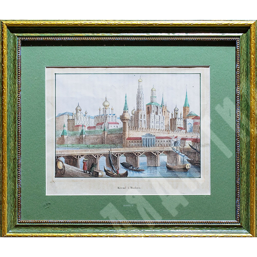 Н/х. Московский Кремль. Изд. Gjöthström & Magnusson. 1830-е гг.