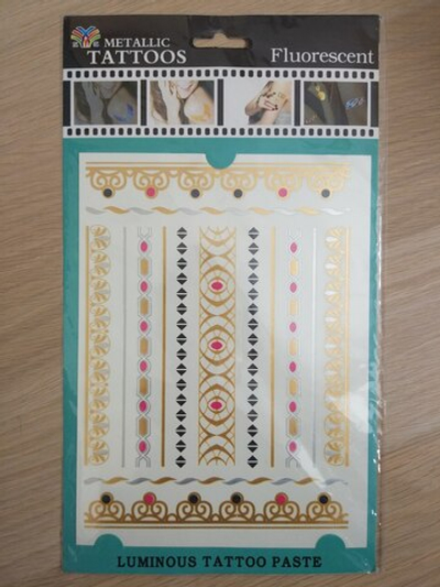 Флеш тату металлик №4