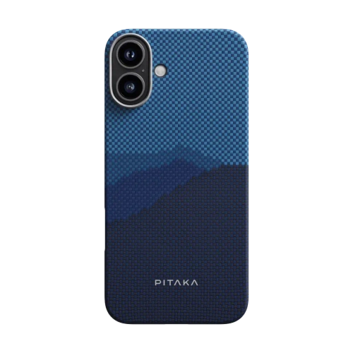 Чехол Pitaka StarPeak Tactile Woven для iPhone 16, Over The Horizon (KI1601OTH)