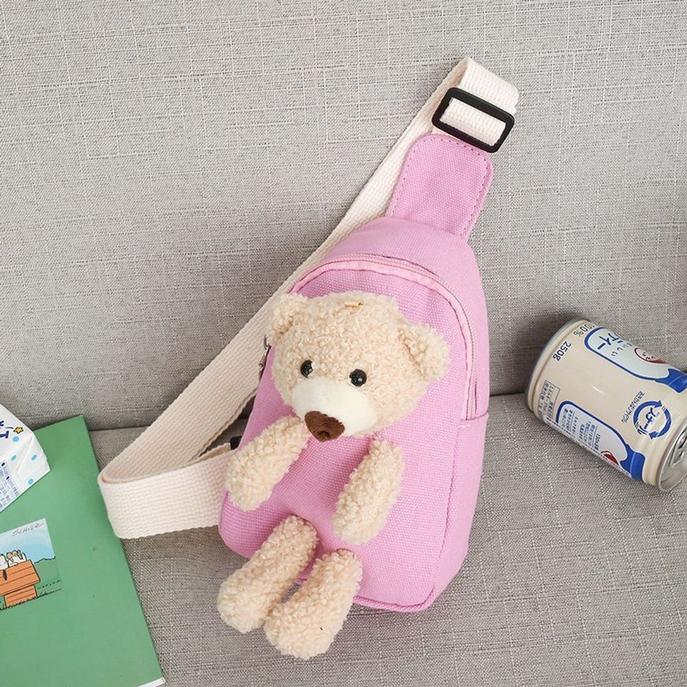 Детская сумка через плечо &quot;Teddy&quot;, розовая