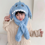 Плюшевая шапка Зверята