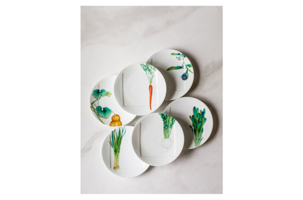 Тарелка десертная 16см Noritake Овощной букет Редька