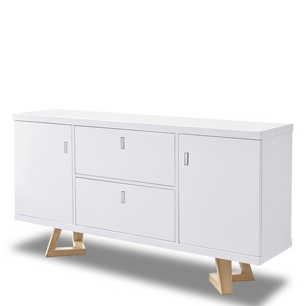 Буфет TG1692B белый/ясень