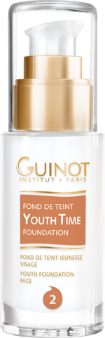 Fond de Teint Youth Time №1 Уникальная разработка лаборатории Guinot, мультифункциональный крем, сочетающий свойства тонального крема и омолаживающего ухода за кожей.