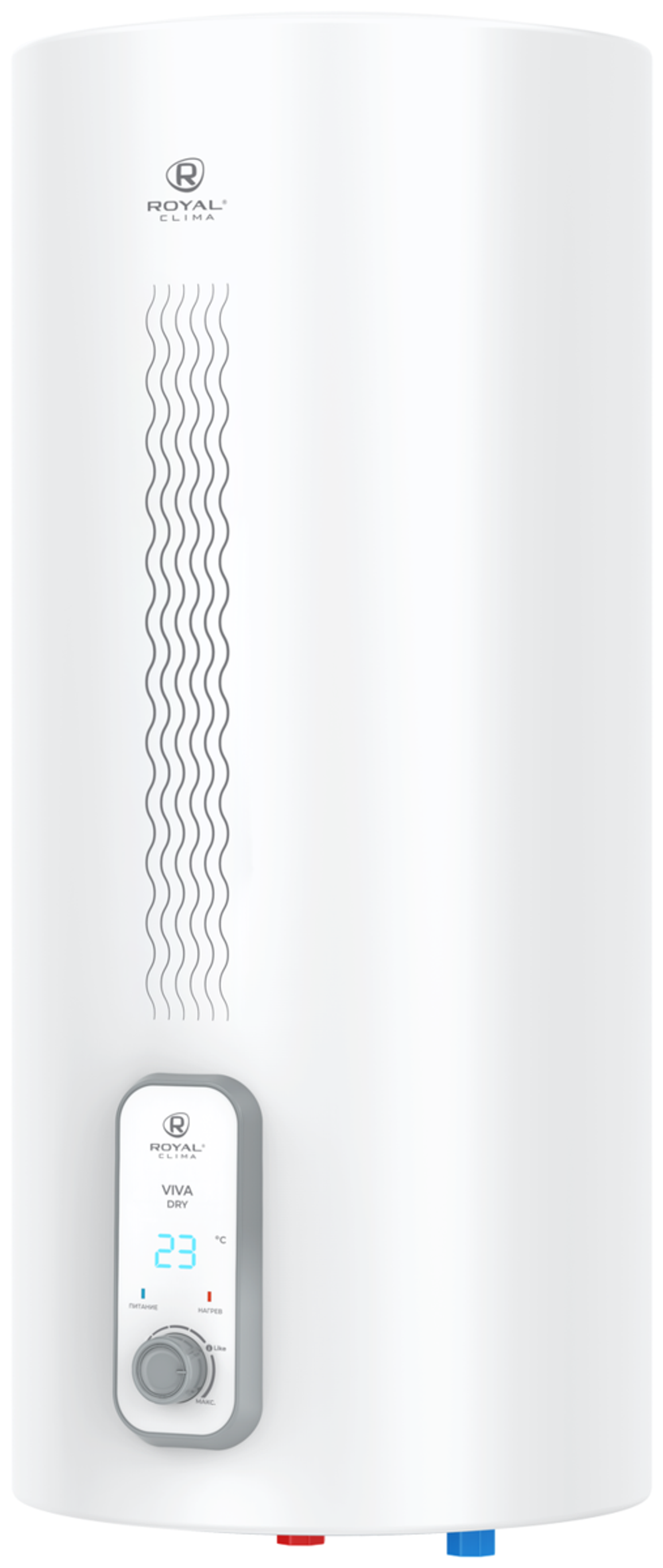 Накопительный водонагреватель Royal Clima RWH-VD80-RE Viva Dry