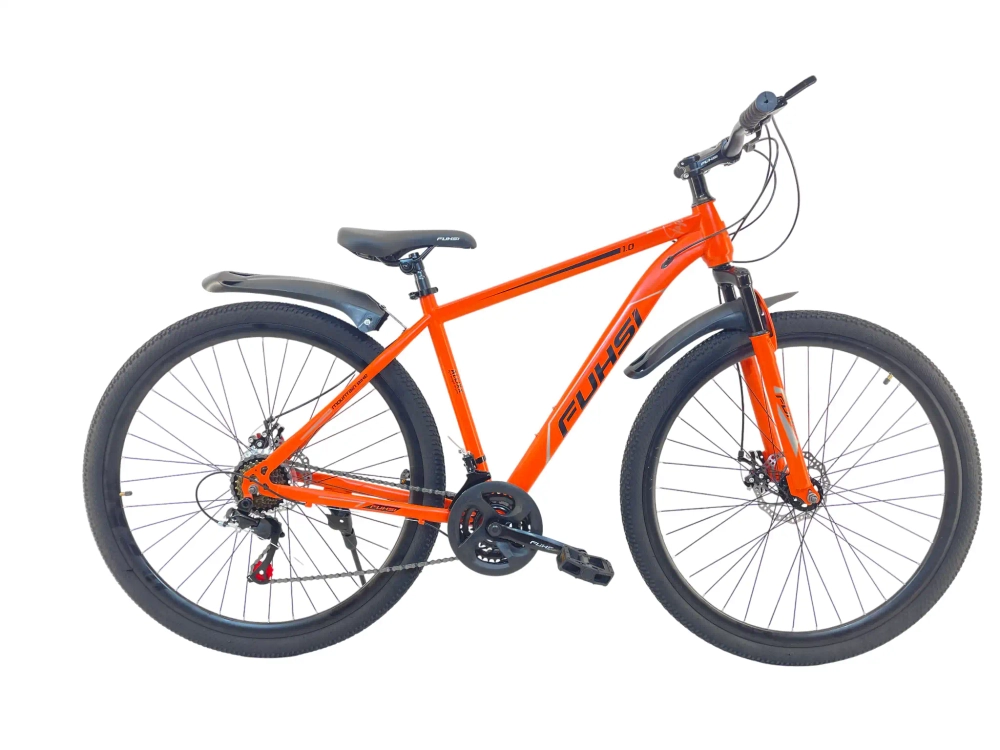 Велосипед Fuhsi 29" 21скор (стальная рама, диск. тормоз) Оранжевый (FU-29-1)